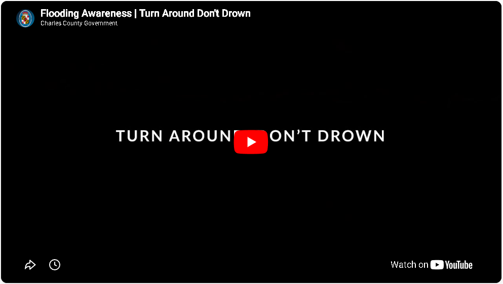 Video thumbnail for the Flooding Awareness : Turn Around, Don't Drown? video on youtube link.